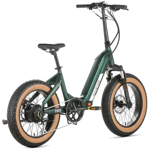Электровелосипед 20 Aventon Sinch 500 ST Moss Green 2023: Особенности С рулем, С сиденьем, Складной