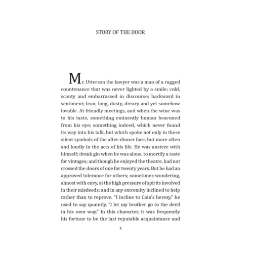 Robert Louis Stevenson: The Strange Case of Dr. Jekyll and Mr. Hyde: Обложка Мягкая