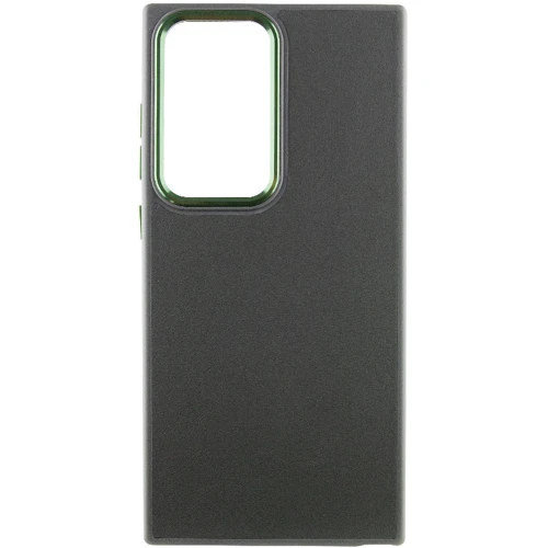 Чехол для телефонов TPU Case Bonbon Leather Metal Style Army Green for Samsung S918 Galaxy S23 Ultra