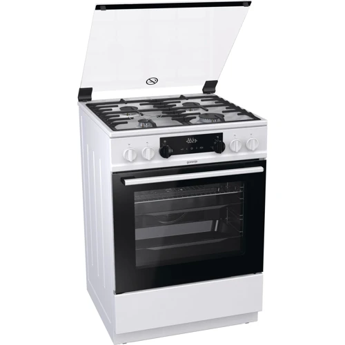 Плита комбинированная Gorenje K634WF: Объем духовки, л 65 л
