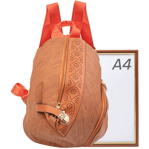 Женский рюкзак Valiria Fashion коричневый (3DETBQ-091-10-1): Тип Рюкзаки