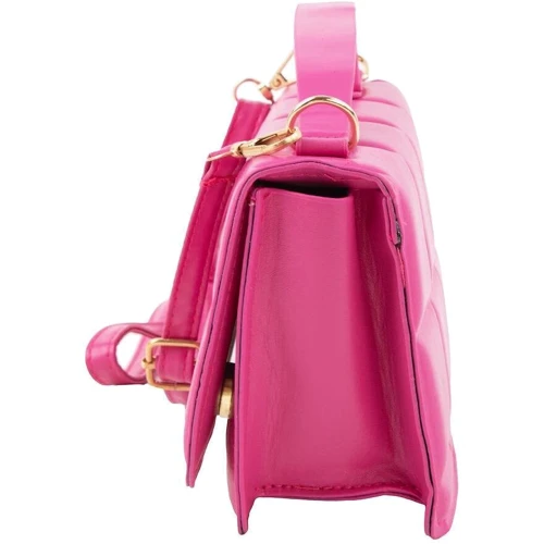 Жіноча сумка крос боді Valiria Fashion рожева (5DETAA308-pink): Фактура Гладкая, Стеганая