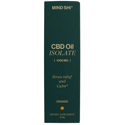 Масло Mind Shi CBD Oil Isolate 1000 mg Orange - 10 ml