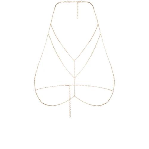 Julimex Bijoux Misty - декоративная цепочка на тело, Золотой, D/E