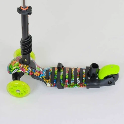 Самокат Best Scooter зелений (97630): Тип коліс литі