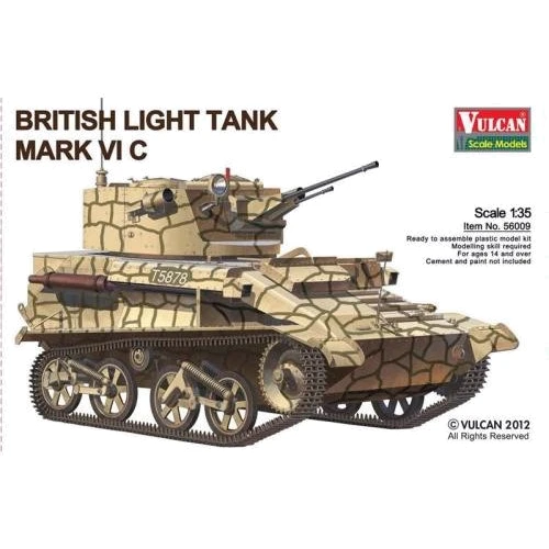 Британський легкий танк Vulcan Mk VI C VUL-56009