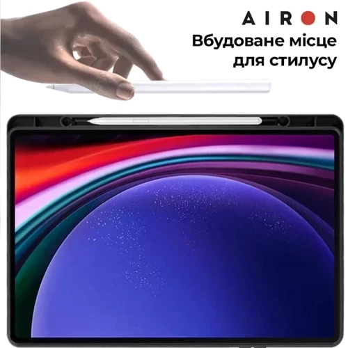 Аксессуар для планшетных ПК AirOn Premium Case Smart Keyboard Black for Samsung X710 Galaxy Tab S9 фото 4