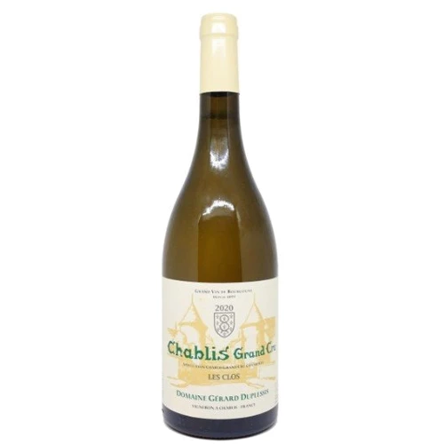 Вино Gerard Duplessis Chablis Grand Cru Les Clos 2020 сухе біле 0.75л (BWT6692)