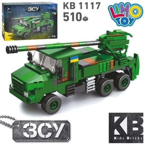 Конструктор Limo Toy Военная техника Грузовик 510 дет. (KB 1117): Производитель Limo Toy