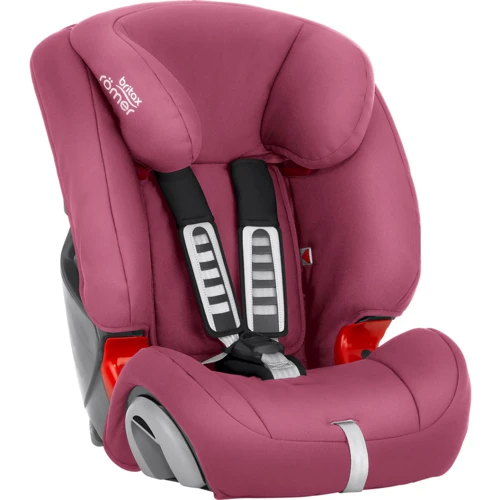 Автокресло BRITAX-ROMER EVOLVA 123 Wine Rose (2000030288): Внутренние ремни 5-ти точечные, с мягкими накладками