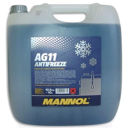 Антифриз Mannol Antifreeze AG11 (-40°C) Longterm 4011, 10л MN4011-10