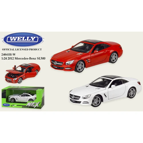 Машина металлическая Welly MERCEDES BENZ SL500 (24041H-W)