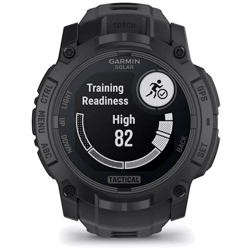Смарт-часы Garmin Instinct 3 Solar 50mm Tactical Edition Black with Black Band (010-02935-50) фото 11