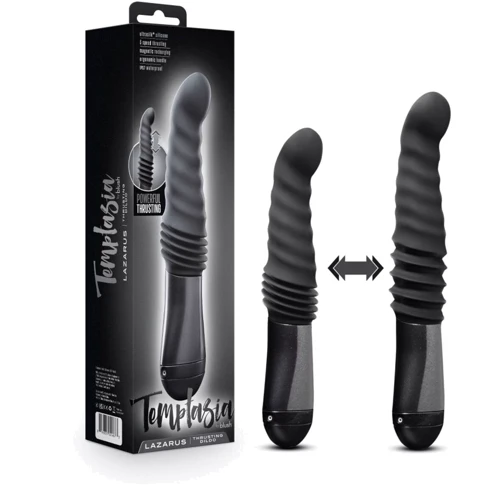 Пульсатор Temptasia by Blush - Lazarus Thrusting Dildo - Black
