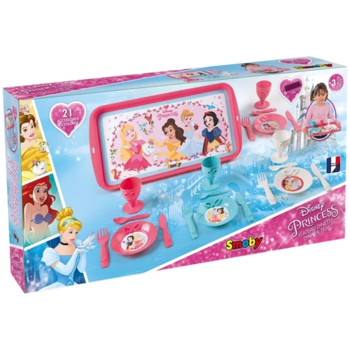 Набор посуды Smoby Princess Полдник с подносом (310575): Производитель Smoby