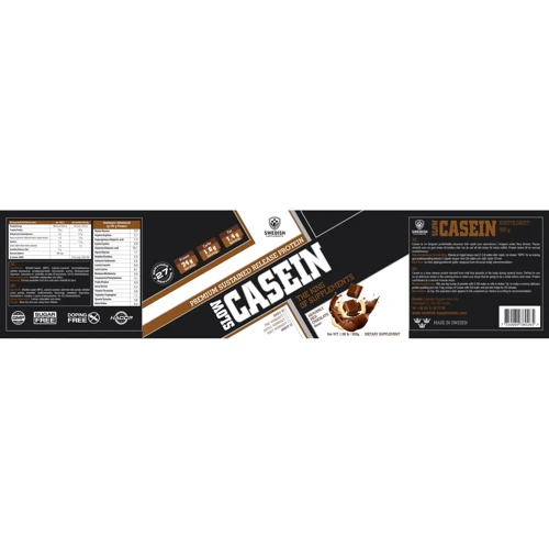 Протеин Swedish Supplements Slow Casein 900 g /27 servings/ Vanilla Gelato Cream: Вид Казеины