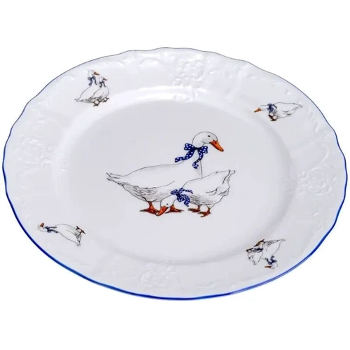 Тарілка Thun Bernadotte Гуси 21 см (P1750041JQZ5936B59): Тип тарілка десертна