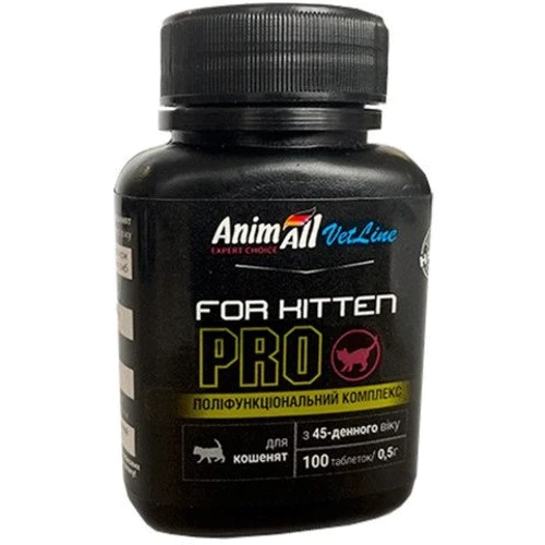 Витамины для котят AnimAll VetLine for Кitten PRO 0.5 гх100 т. (4820150205546)