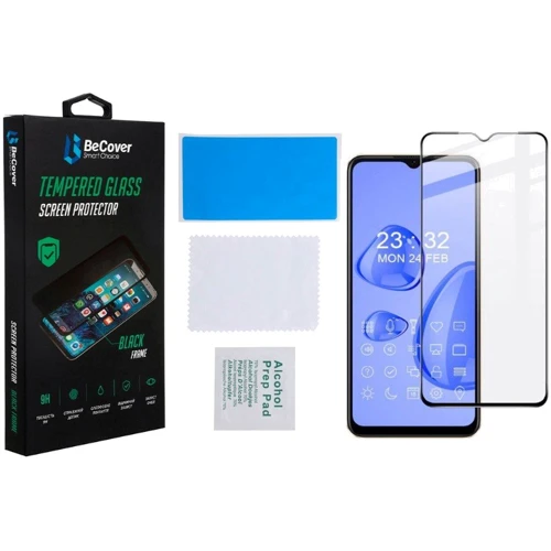 Аксесуар для смартфона BeCover Tempered Glass Black для Oppo A57s (708550)