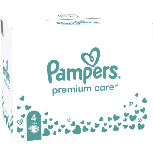 Подгузники Pampers Premium Care Размер 4 (9-14 кг) 174 шт (8006540855935) фото 6