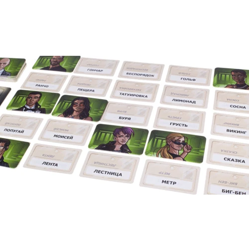 Настольная игра Кодовые Имена: Дуэт (Codenames: Duet): Вид логические