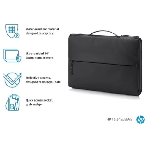Сумка для ноутбуков HP 15.6" Sports Sleeve Black (14V33AA) фото 5