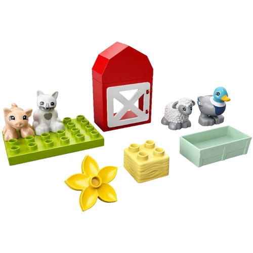 LEGO DUPLO Уход за животными на ферме (10949): Количество деталей, шт. 11
