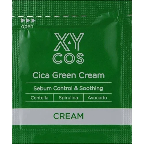 XYCos Cica Green Cream Pouch Крем для лица с центеллой азиатской Пробник 2 ml (2000000116686)