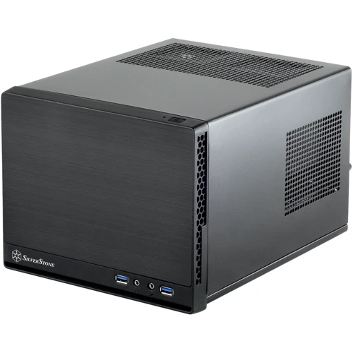 Корпус Silverstone Sugo SG13 Black with Faux Aluminum Finish (SST-SG13B-Q)