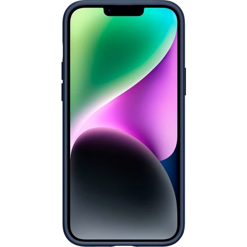 Чехол для iPhone Spigen Liquid Air Navy Blue (ACS05038) for iPhone 14: Цвет синий