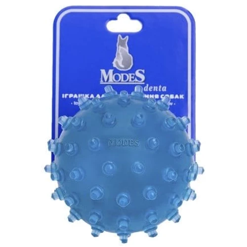Іграшка Modes Denta М'яч міна для собак блакитний розмір М 7.5см (ЗС000173)