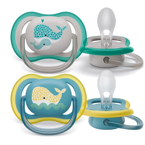 Пустушка Philips Avent Ultra Air, 18+ міс., Дизайн нейтральний, 2 шт (SCF349/24): Вік старше 18 місяців