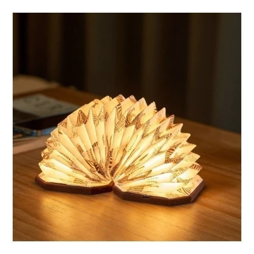 Світильник на акумуляторі Gingko Velvet Accordion Zebra коричневий (G006ZE): Установка На столі