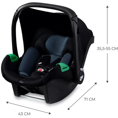 Автокресло-переноска Kinderkraft Mink Pro i-Size Black (KCMINKPRBLK0000) фото 9
