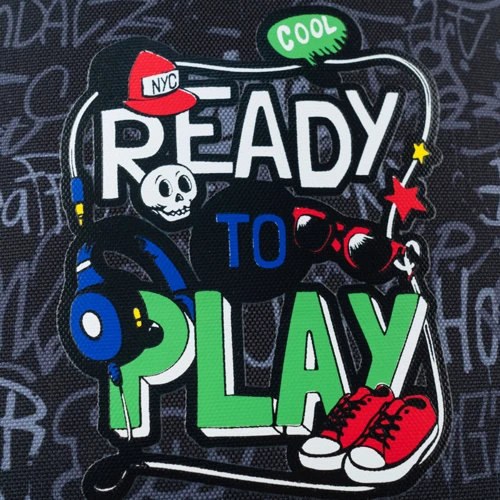 Рюкзак GoPack Education каркасний 597M-6 Ready2Play (GO24-597M-6): Стать дитини Для мальчиков
