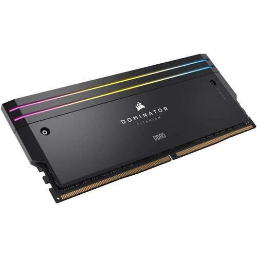 Corsair 64 GB (2x32GB) DDR5 6600 MHz Dominator Titanium RGB Black (CMP64GX5M2X6600C32) фото 4