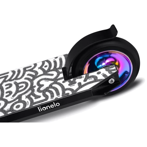 Самокат Lionelo WHIZZ NEO BLACK CARBON MULTICOLOR: Максимальная допустимая нагрузка, кг 100