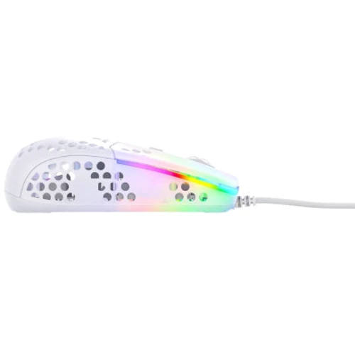 Мышь Xtrfy MZ1 RGB, White (XG-MZ1-WHITE-RGB): Эргономика для правой руки