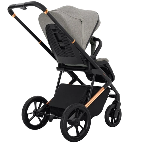 Универсальная коляска 3 в 1 Carrello Sigma CRL-6510 Sable Grey: Материал колес полиуретан