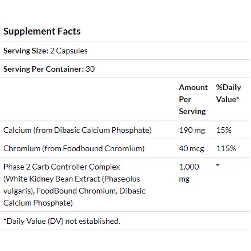 Natrol Carb Intercept with Phase 2 Carb Controller, 1.000 mg, 60 Veggie Caps (NTL-16176): Форма выпуска Капсулы
