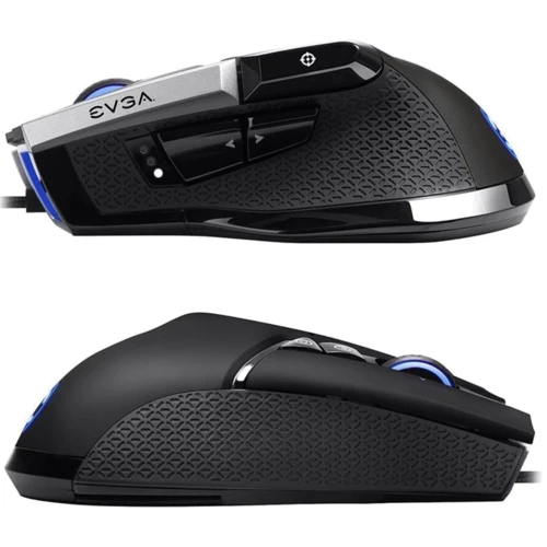 Мышь EVGA X17 Black (903-W1-17BK-KR): Эргономика для правой руки