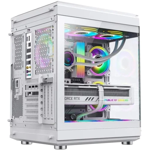 Корпус GameMax HYPE White: Форм-фактор материнской платы ATX/MicroATX