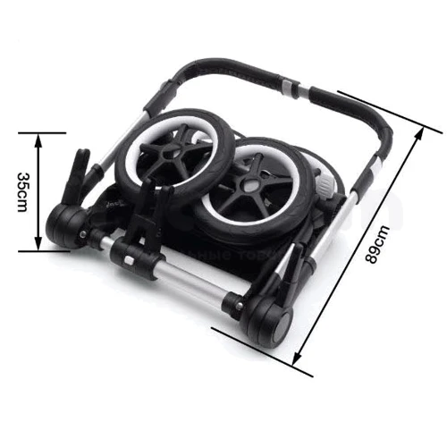 Універсальна коляска 2 в 1 Bugaboo Donkey 3 Mineral Mono Black / Washed Black, чорний на чорній рамі (180154MC01): Тип коляски універсальна коляска (2-в-1)