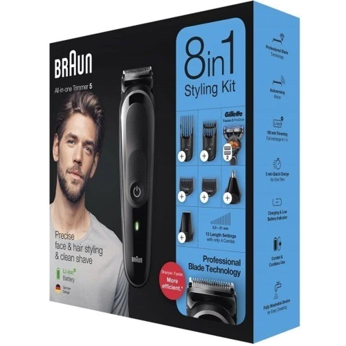 Машинка для стрижки (триммер) Braun MGK 5260: Тип 6 в 1