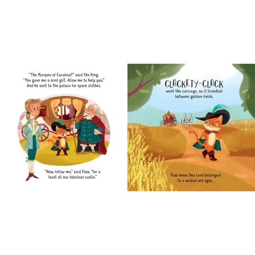Usborne Picture Books: Puss in Boots: Обложка Мягкая