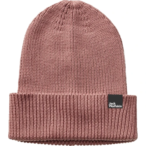Шапка Jack Wolfskin Essential Beanie розовая (1910881_3068)