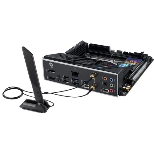 ASUS ROG STRIX B760-I GAMING WIFI: Разъемы на плате USB 2.0, USB 3.2 Gen 1, USB 3.2 Gen 2, M.2, СОМ