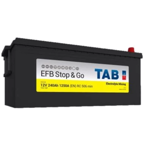 

Автомобильный аккумулятор Tab 240Ah/12V Efb Truck (455 612)