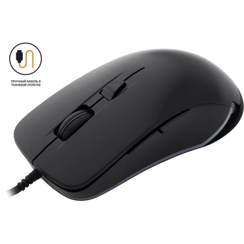 Мишка GamePro Nitro GM476 Black: Ергономіка для правої руки
