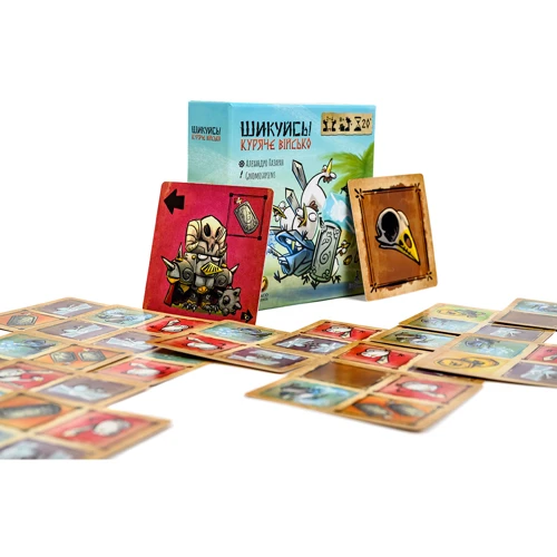 Настольная игра Стройся! Куриное войско (Regroup! Chicken Army) (UA) (1004094) фото 15